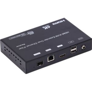 4K HDMI USB  Fiber Optic Extender with IP extension  option