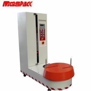 Quality Entirely Automatic Functions Luggage Stretch Wrapper Rotary Speed Adjustable for sale
