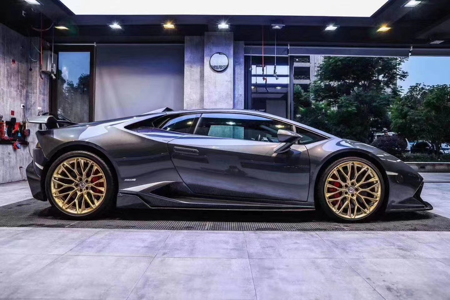 2022 New Products Huracan Lp580 Lp610 Body Kit for Lamborghini Huracan Front and Rear Bumper Carbon Fiber