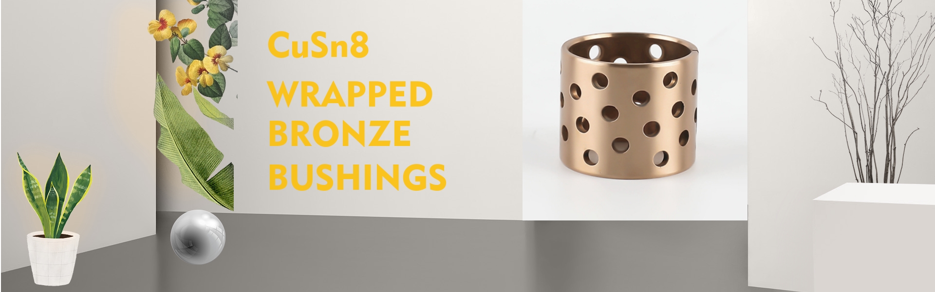 WRAPPED BRONZE BUSHING