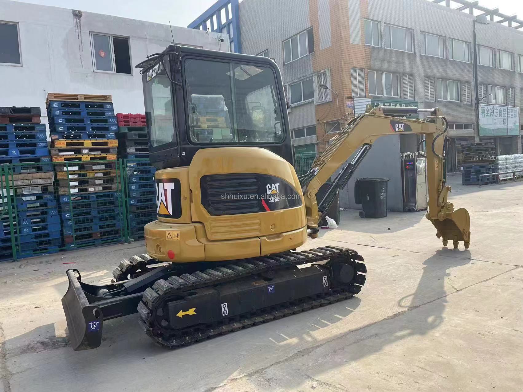 CAT303E Caterpillar Excavator Used High Performance Second Hand Construction Machine