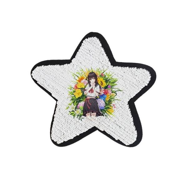 Large Sublimation Patches Custom Sequin Patches For Sublimation