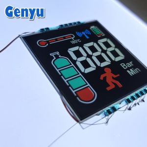 Vertical Alignment LCD VA Negative Transmissive 3 Digit LCD Display 3.3V 14PIN