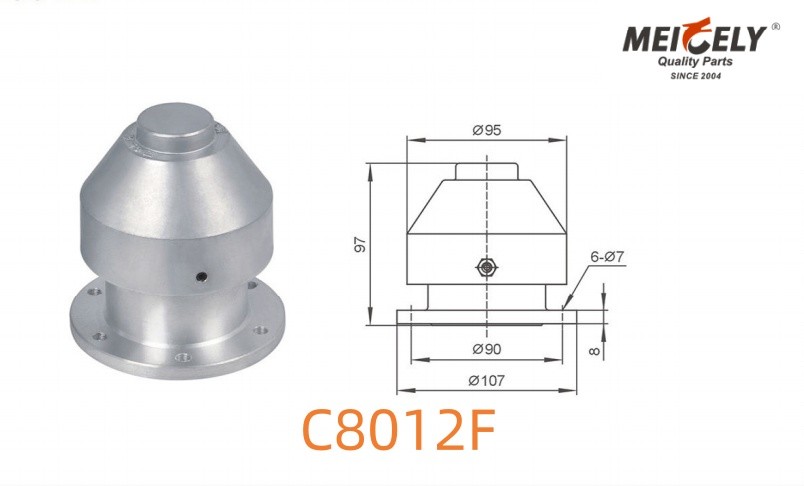 C8012F External Flange Type Stainless Steel Vent Valve PV Exhaust Valve