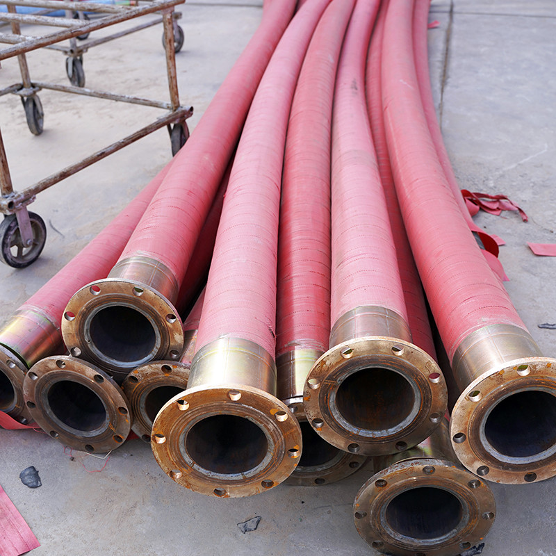 Mining Slurry Hose Pipe System Outlet Pipe Pump Rubber Hose Reel
