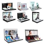 Custom Watches Acrylic Display Stands Phone Display Stands Holder Glossy