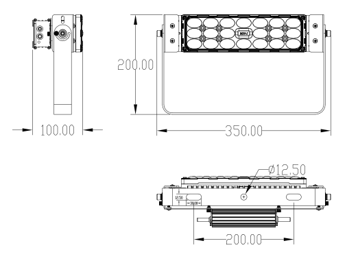 IP66 LED Flood Light 50w Energy Saving SMD Floodlight Modular Led Tunnel Light