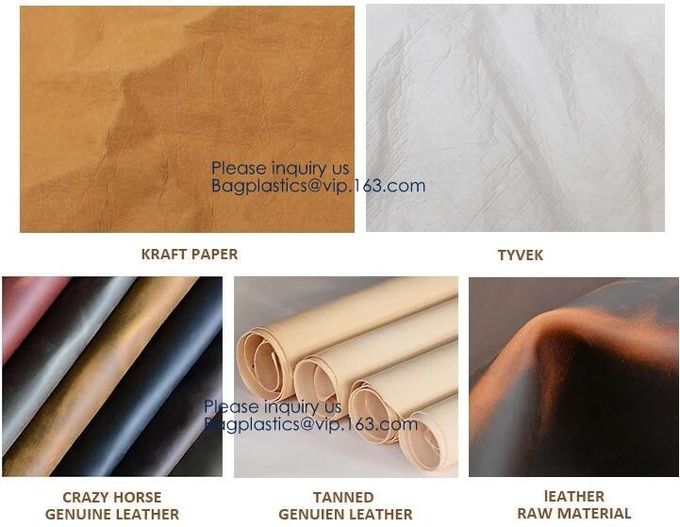Eco Friendly Reusable Waterproof Tyvek Passport Holder Packing Cubes Toiletry kit Backpack Tote Bag Travel Accessories