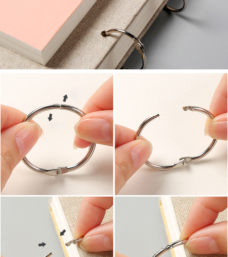 Retro Spiral Sketchbook Linen Hardcover 120 Pages 160 Gsm Refillable Notebook For Art Drawing