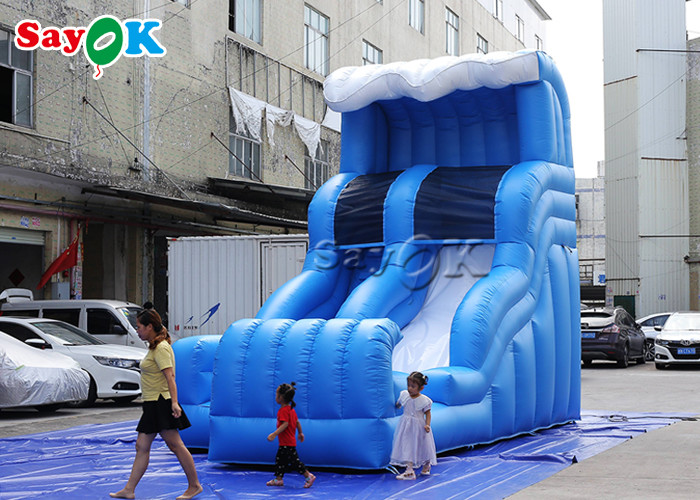Inflatable Swimming Pool Slide Outdoor PVC Tarpaulin Inflatable Inflatable Water Slides For Kids