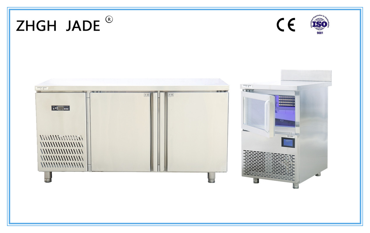 Workbench Commercial Restaurant Refrigerator Smart Temperature Control