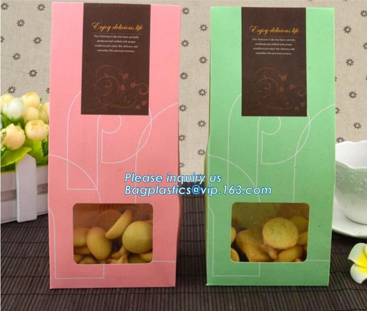 zipper. Zip lockkk, Custom printed paper bread bags use for food packaging,Open Top Kraft Paper Laminated Foil Lined Flat B