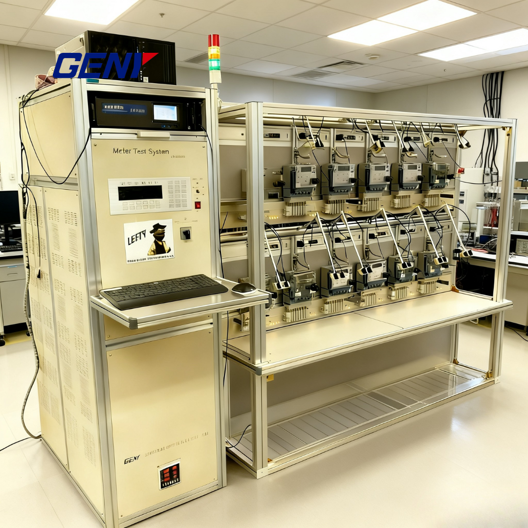 GENY Precision Single-Phase Energy Meter Calibration & Test Platform