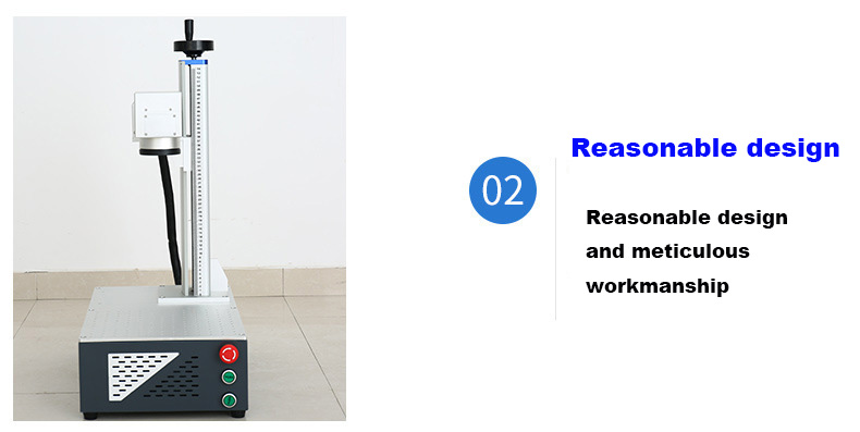 Selling Best High Quality Portable 20W 30W 50W Optical Fiber Laser Marking Engraving Machine With Reasonable Price