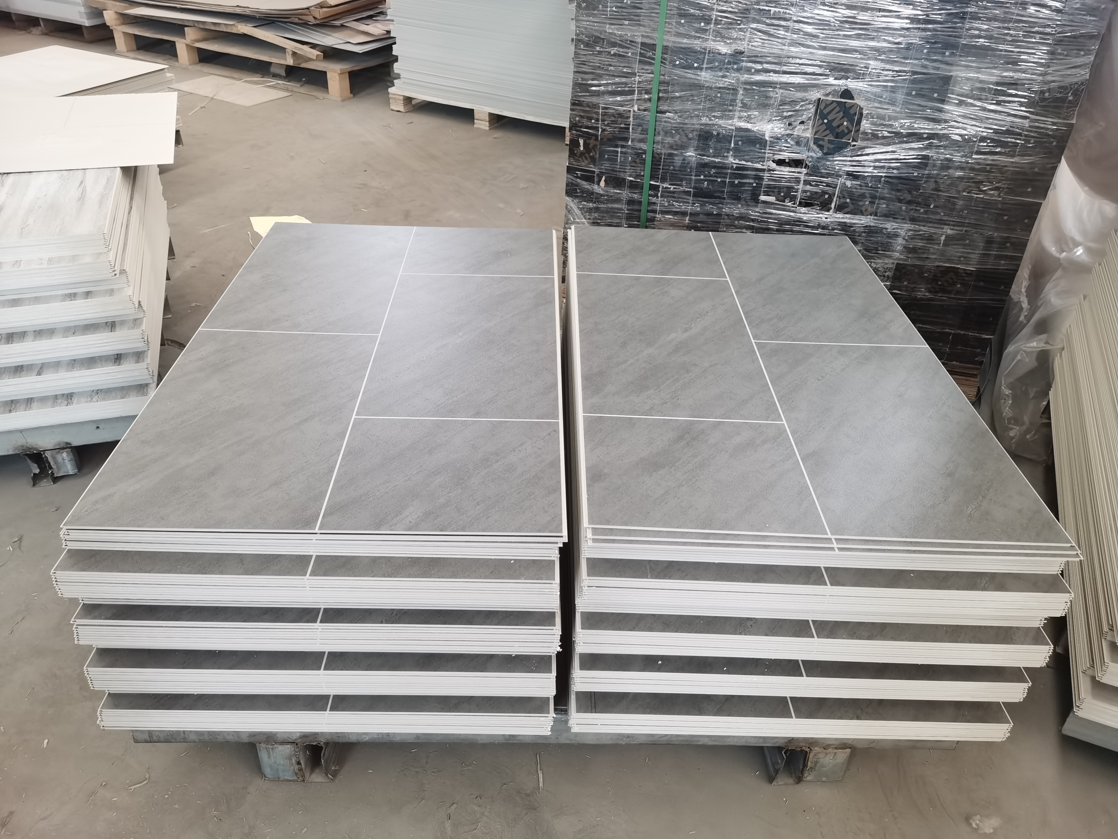 Waterproof PVC Plastic Stone Marble SPC Wall Cladding Luxury SPC Vinyl Rigid Core Board Interior Wall