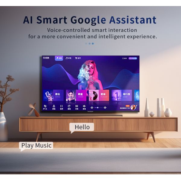 WebOS Optional TV Without-Frame With Dynamic Welcome Messages Base / Wall Mount Default