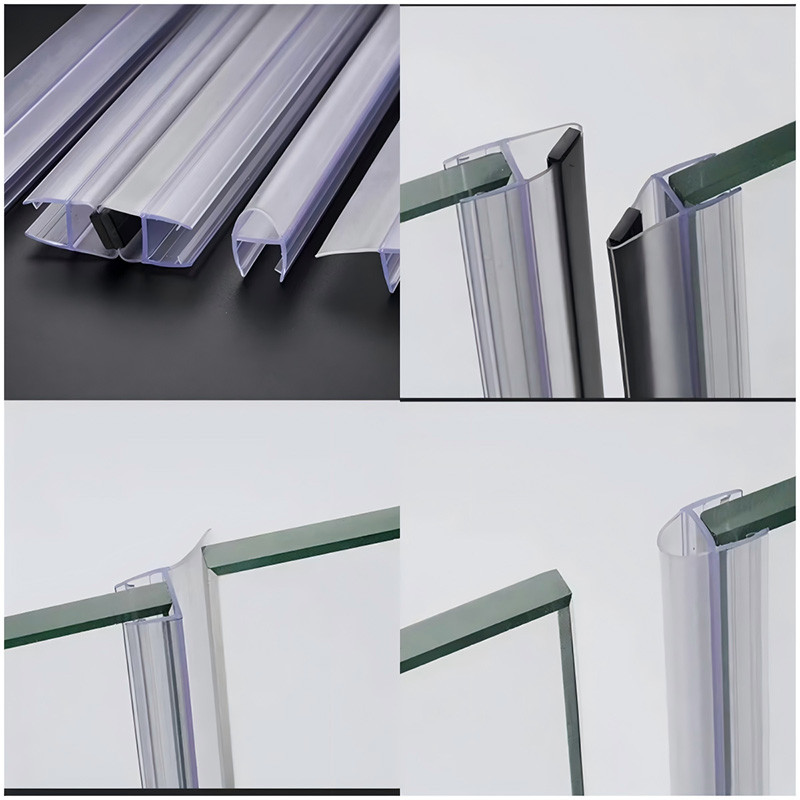 Custom Glass Shower Door Seal Strip Waterproof Shower Screen Seal Strip