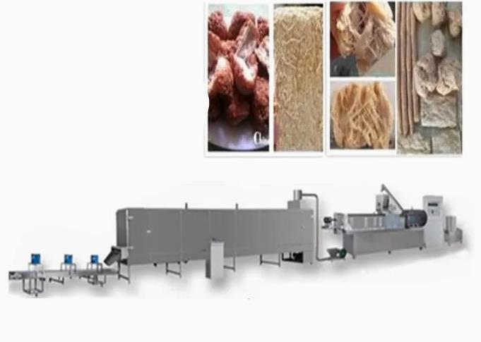 Soya Protein Food Extruder Machine Stable Performance