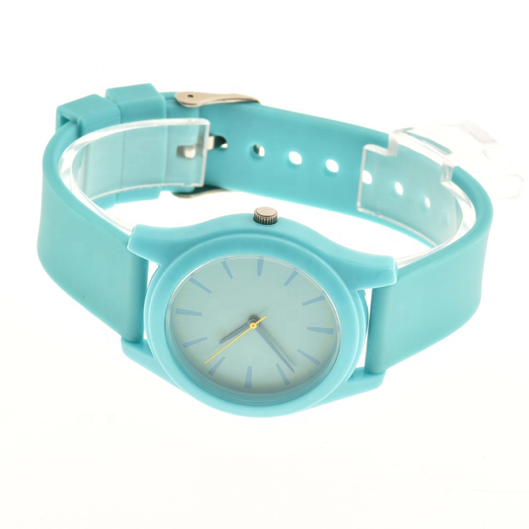 Skin - Friendly Soft Silicone Rubber Wristband Watch For Souvenir Gifts