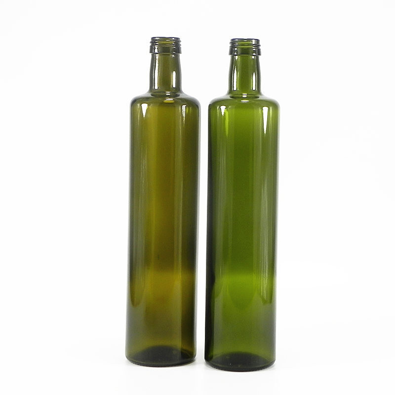0.5L Marasca Olive Oil Disposable Glass Storage Bottles BPA Free With Metal Lid