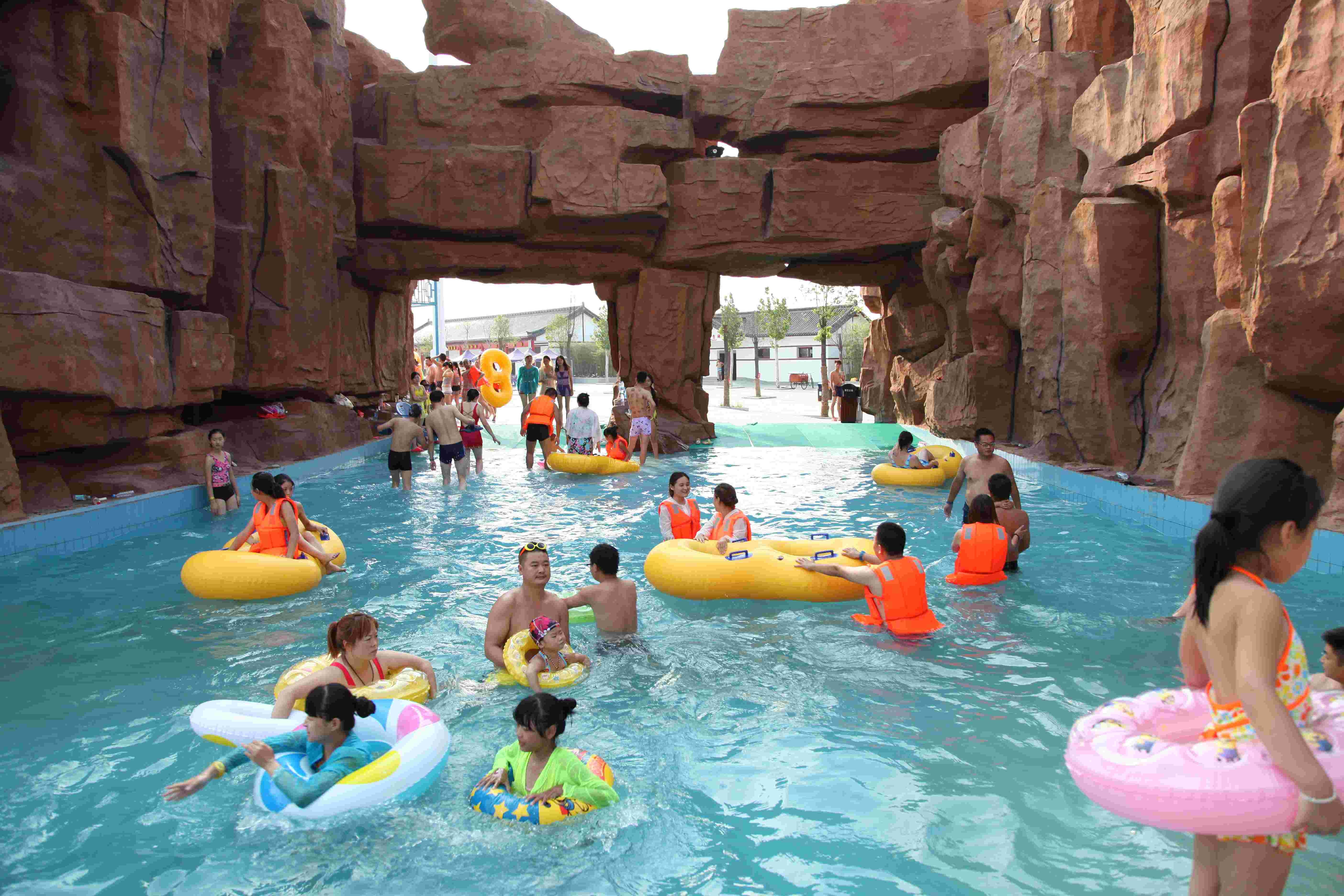 Quality Custom Construction Lazy River Equipment For Aqua Water Park for sale