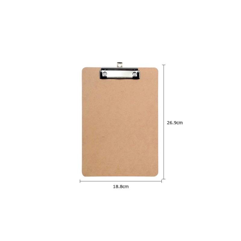 Heavy Duty Wood Medical Nursing Clipboard With Pen Holder