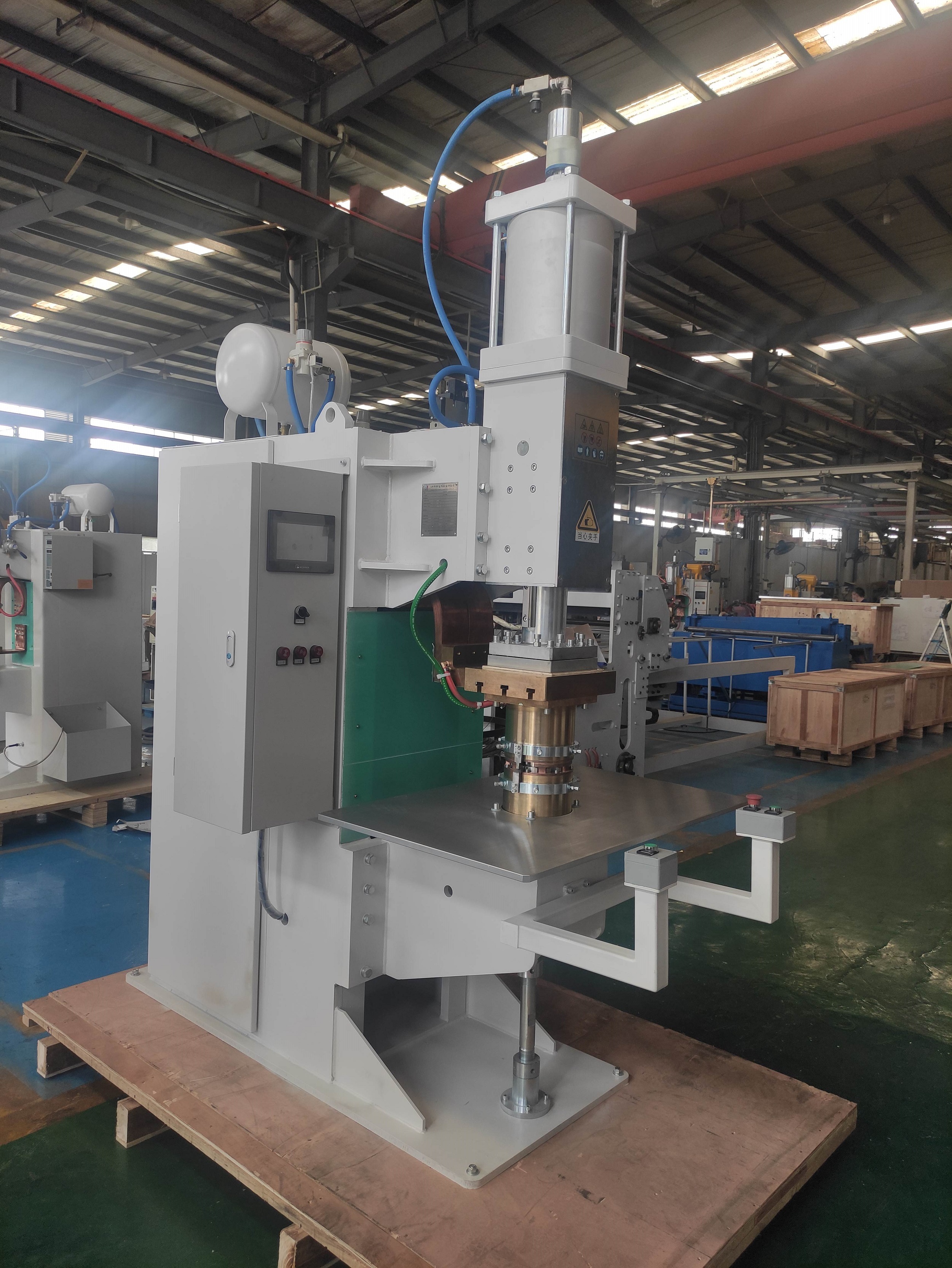Steel Multipoint Automotive Projection Press Pneumatic Multi Point Spot Welders Resistance Oil Tank Stationary Welding Machine