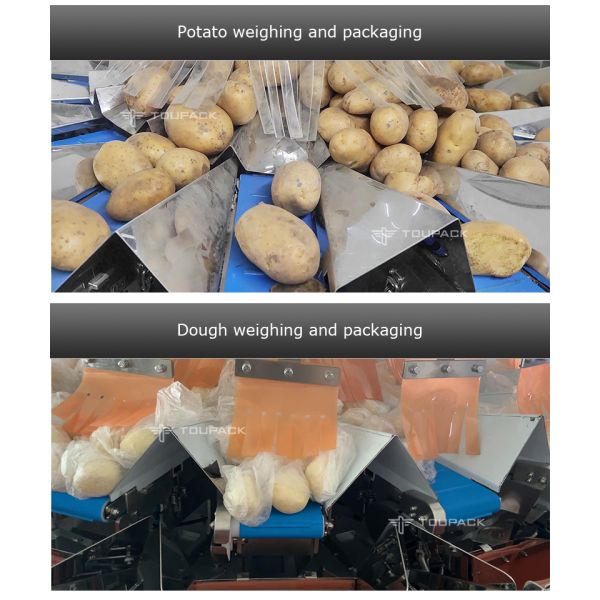 Full Auto Mesh Net Bag Packing Machine with Clip Function for Potato Onion Garlic Orange Vegetables Mesh Bag Packing Machine