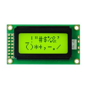 COB Bonding Mode Dot Matrix LCM Module 8*2 Character For Electronic Tags