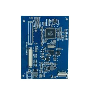 Quality 1OZ 5mil OSP Automotive Printed Circuit Board Black Silkscreen for sale