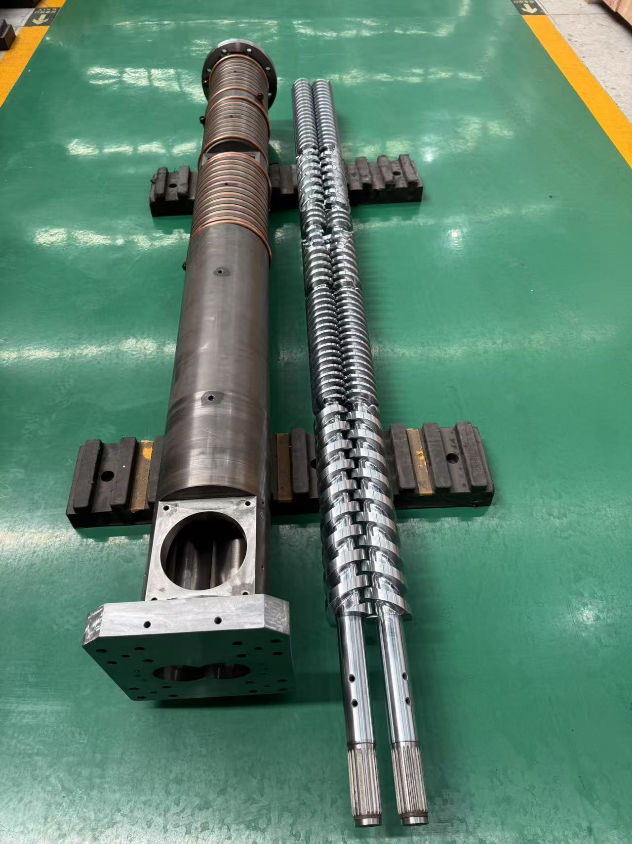 3-5 Cooling Zones Parallel Twin Screws and Barrels for Customized Production