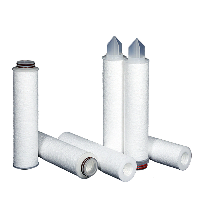 Hydrophobic PTFE Membrane Filtering Impurities 10 Inch Water Pump Filter Cartridges