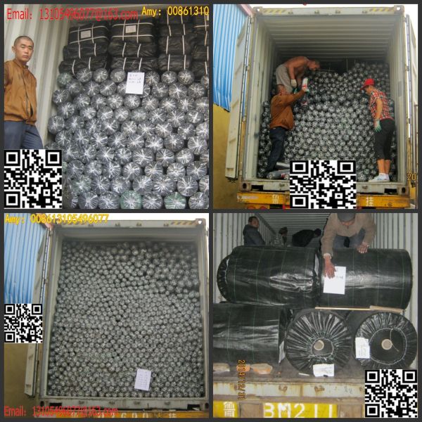 0.3m~5.5m width PP mulch mat/weed barrier/building cover plastic /silt fence geotextile