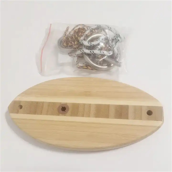 Mini Indoor Outdoor Hook and Ring Toss Game Hook Ring Game with Rope and Hooks Interactive Fast Paced Toss Game for Outdoor