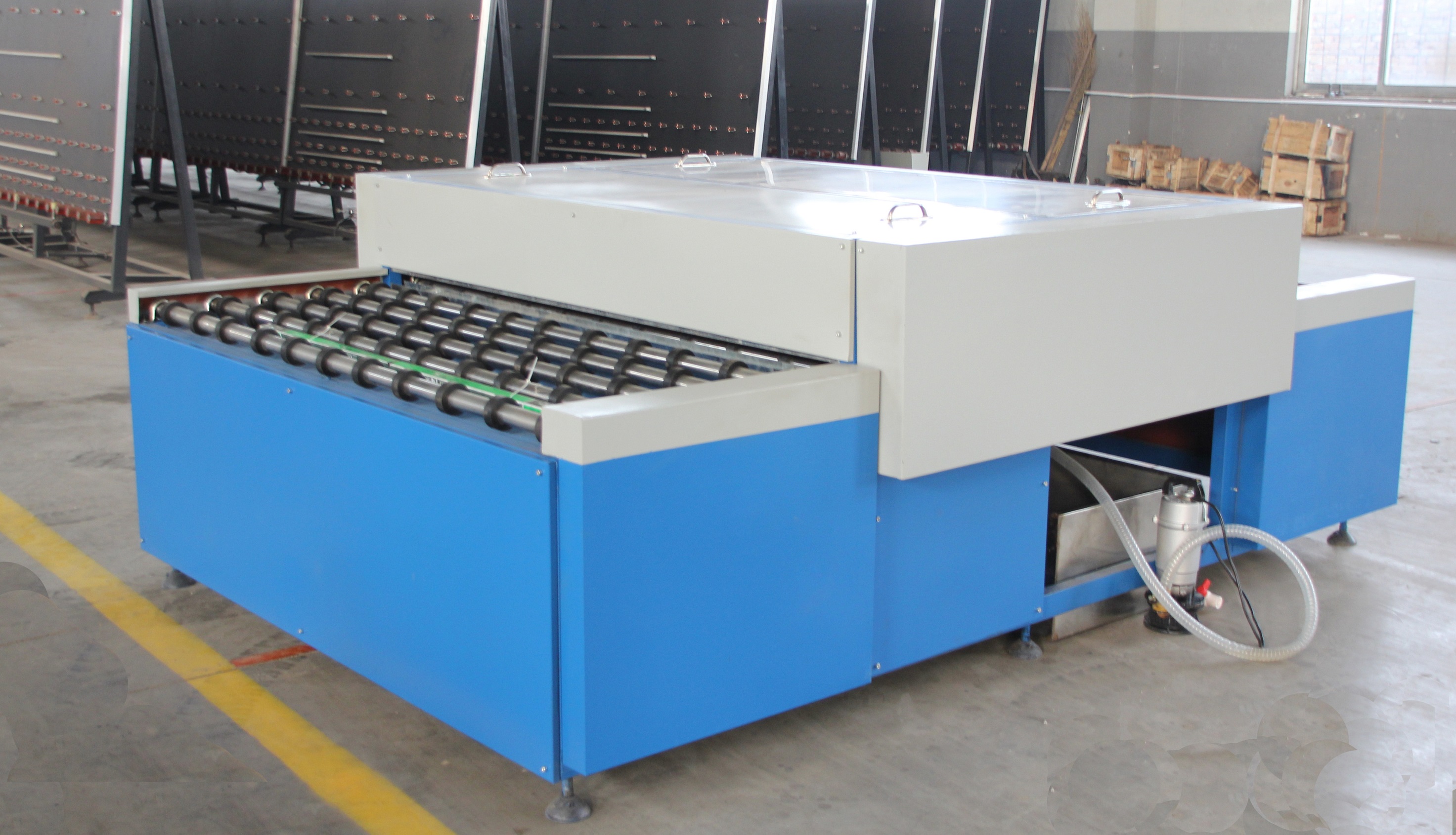 Automatic Horizontal Glass Washing and Drying Machine for double glazing machinery for sale