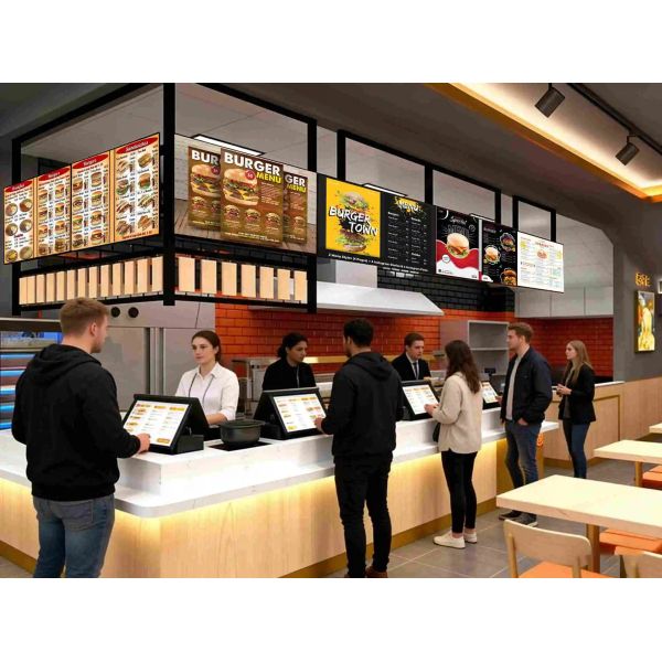 Digital Signage for shopping malls and food courts