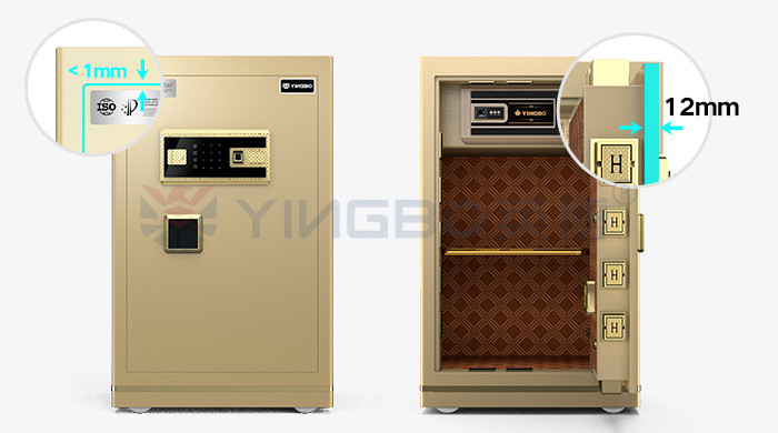 Solid Steel Smart Office Safe Box Biometric Digital Fingerprint Lock YB/N7-70