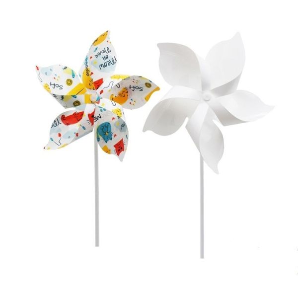 Double Sided Printing Sublimation Blanks Windmill For Personalized Ornaments Sublimation Plastic Blanks