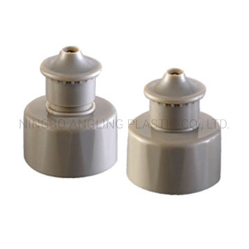 28mm 24mm Plastic Screw Push Pull Cap in Colors