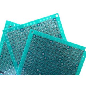 Via Filled PCB Via in Pad Circuit Board 0.6mm Multilayer PCB Built On 6 Layer