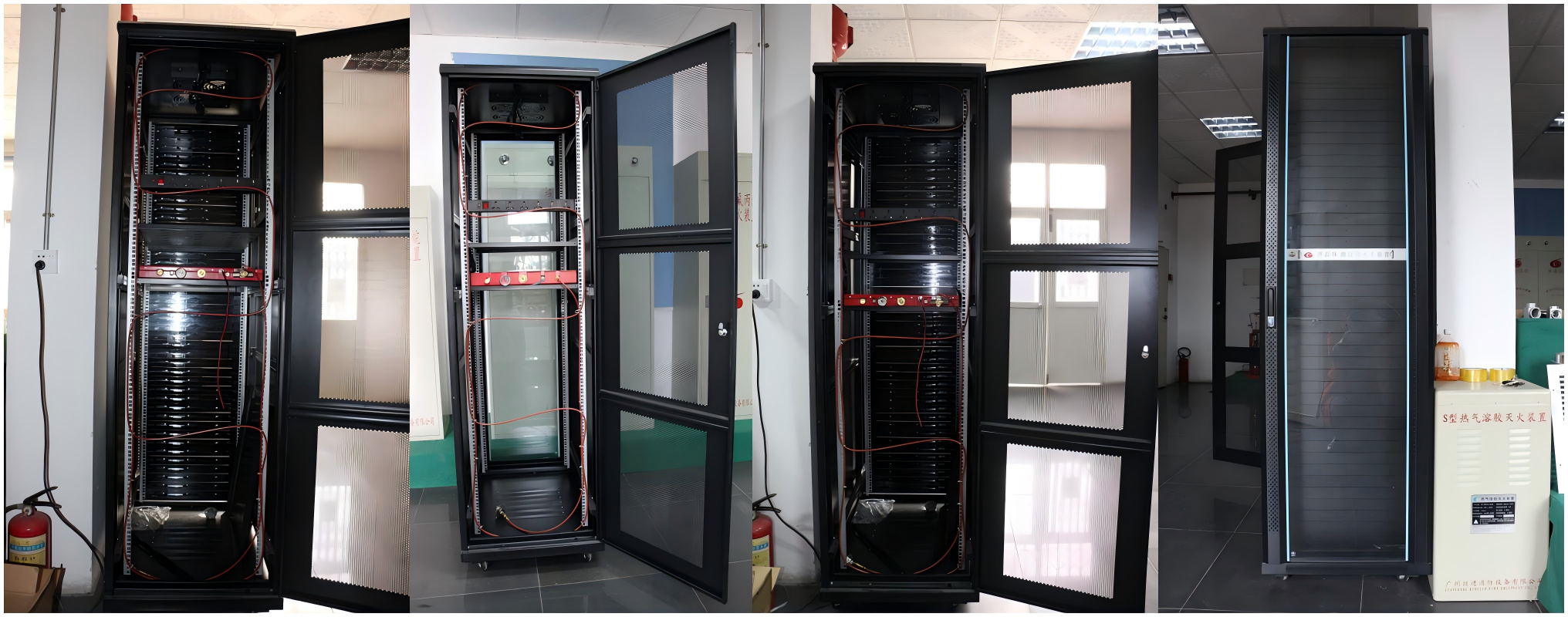 Compact FM200 Fire System Automatic Extinguishing Unit with 2L Capacity 1.6 Mpa Storage Pressure for Server Racks Protection