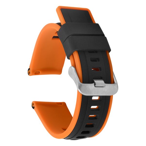 Men's Silicone Watch Strap · Customizable Logo | OEM/ODM Wholesale Supported - SHX