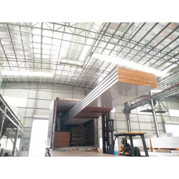 Warehouse Design Modern Rock Wool Thermal Insulation Board Panel for Sandwich Panel