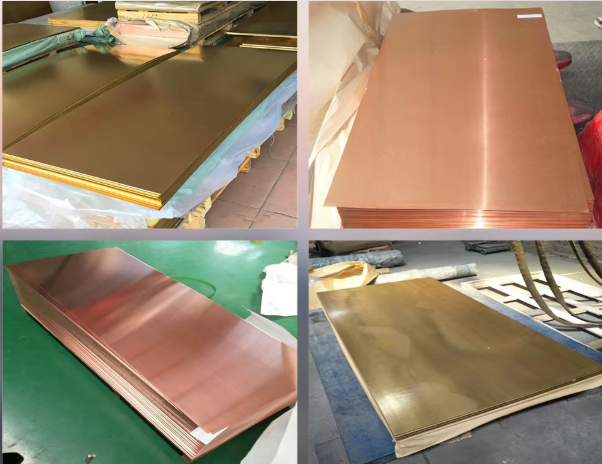 C70600 C71500 Decorative Copper Sheets CuNi 90/10 90/30 Copper Nickel Plate Bright Surface
