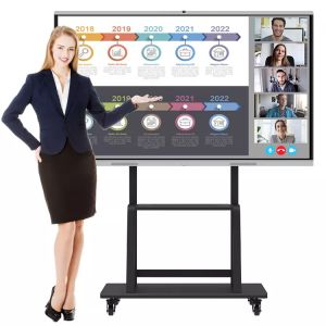 4K UHD 98 Inch Interactive Display LCD Smart Interactive Flat Panel