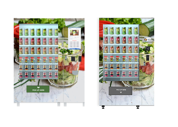 Belt Convery Fresh Fruit Vegetables Vending Machine with Coolant Function