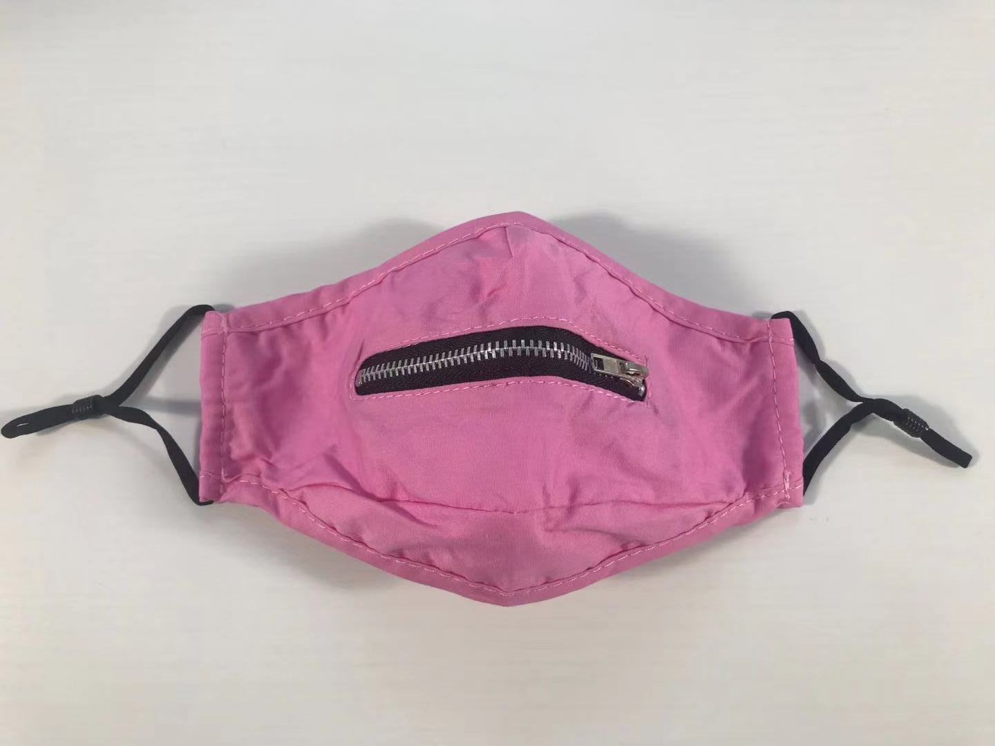 S&J OEM Wholesale Cotton Zipper Maskes Face Mouth Covering Reusable Personalized Breath Maskes with Zipper