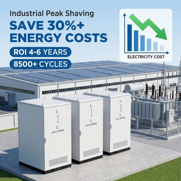 209kWh Liquid-Cooled Energy Storage System for Commercial Peak Shaving and Solar Optimization