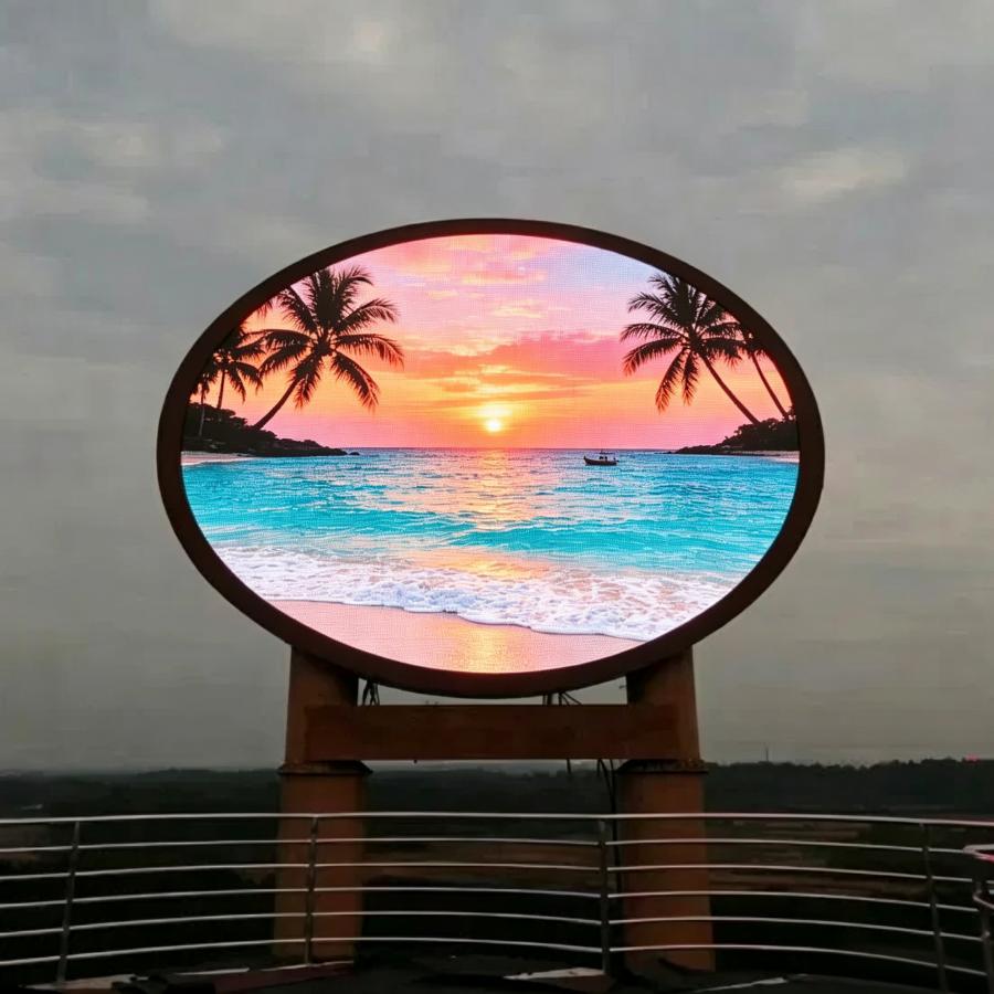 P3 Custom Round LED Display/ Outdoor Round LED Screen