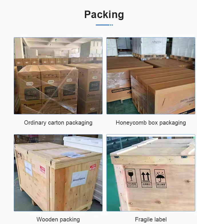 2k Display Indoor LCD Video Splicing Screen 55 Inch Ultra Narrow Bezel Multi Screen LCD Video Wall